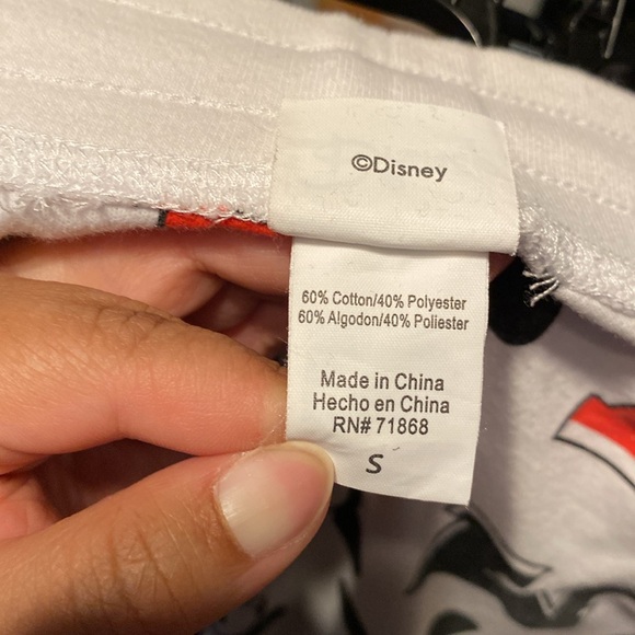 Disney Mickey Mouse Reversible White Sweatshirt & Joggers Set - Picture 11 of 12